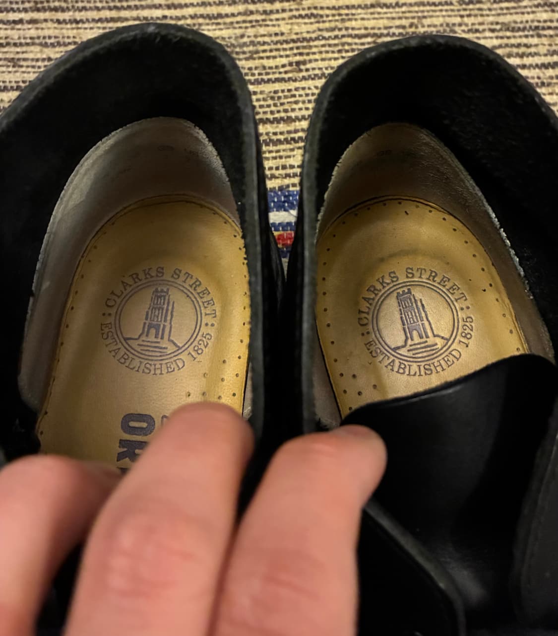 (Us7.5/255)클락스 오리지널 레더 가죽 데저트부츠 처카부츠 상품이미지9