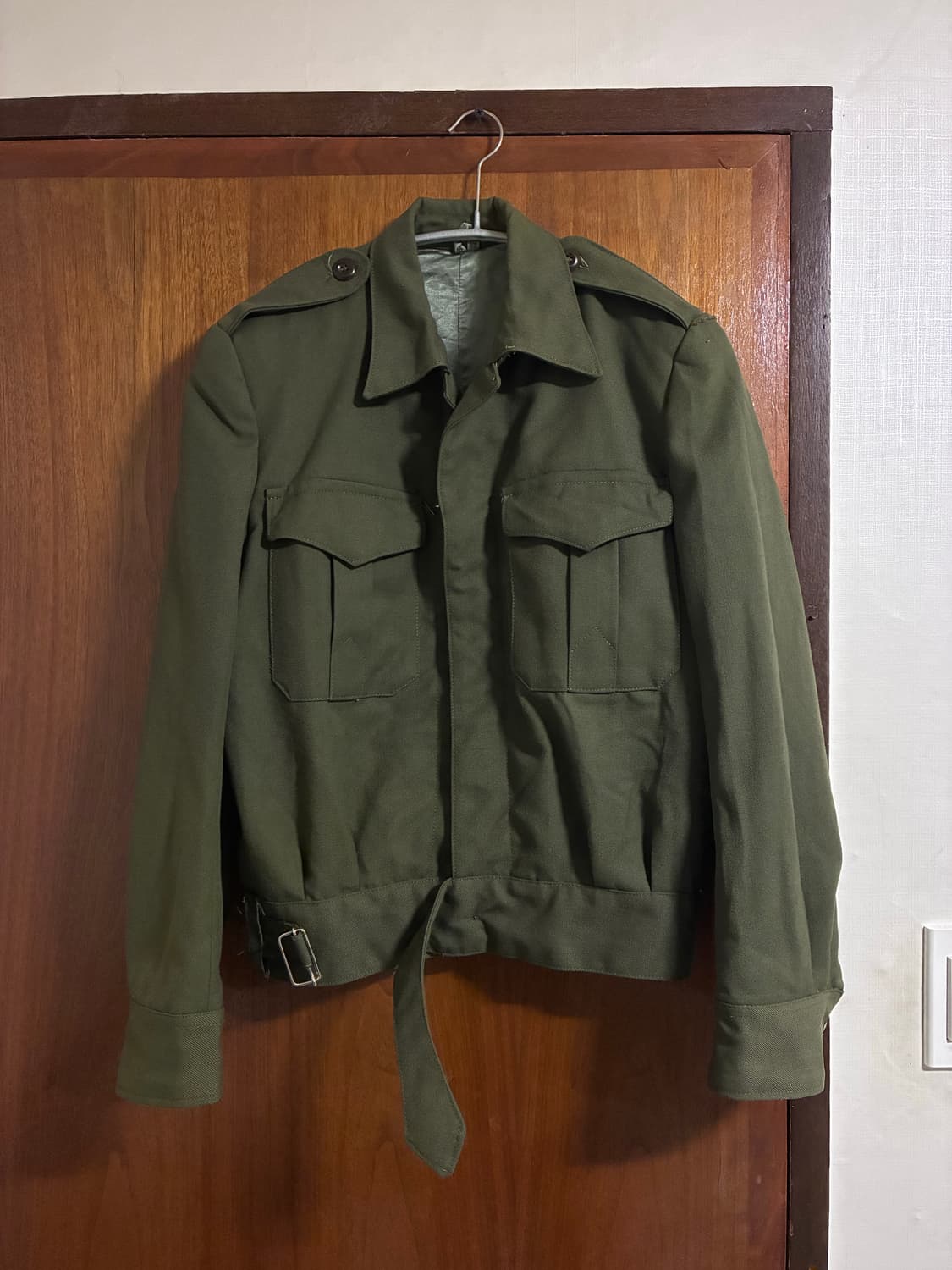 Vintage 80s Greek Army Jacket 상품이미지2