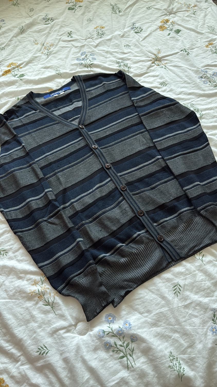 준야와타나베 실크 가디건 상품이미지1