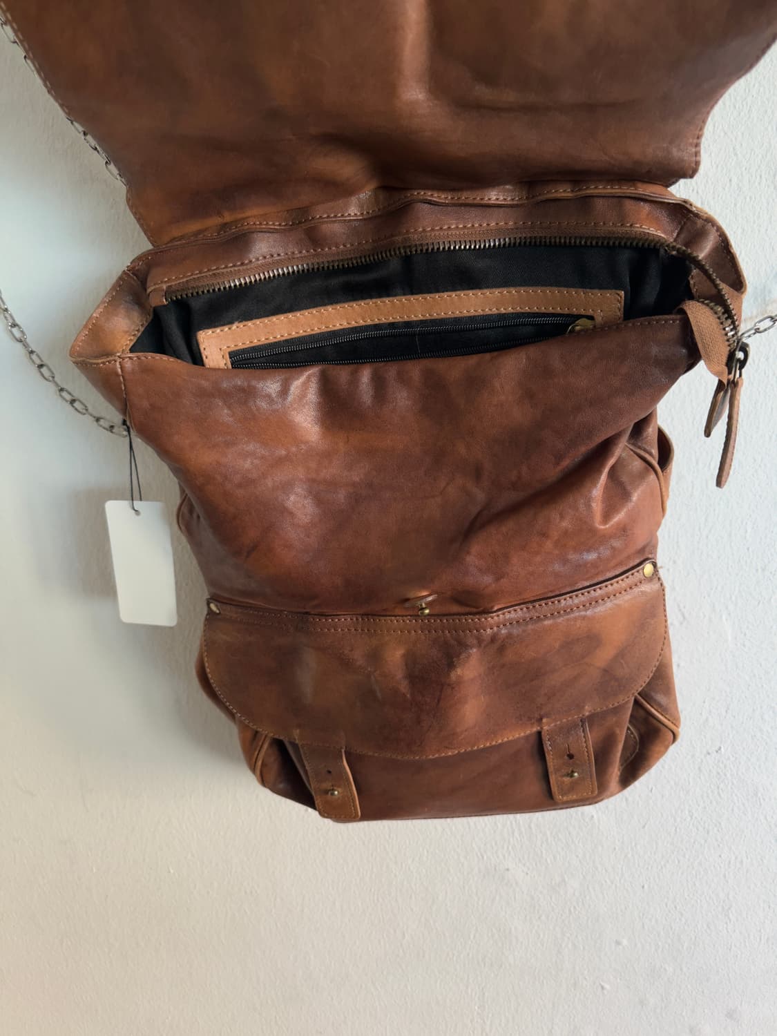 garrett italy 아티저널 레더 백팩 상품이미지3