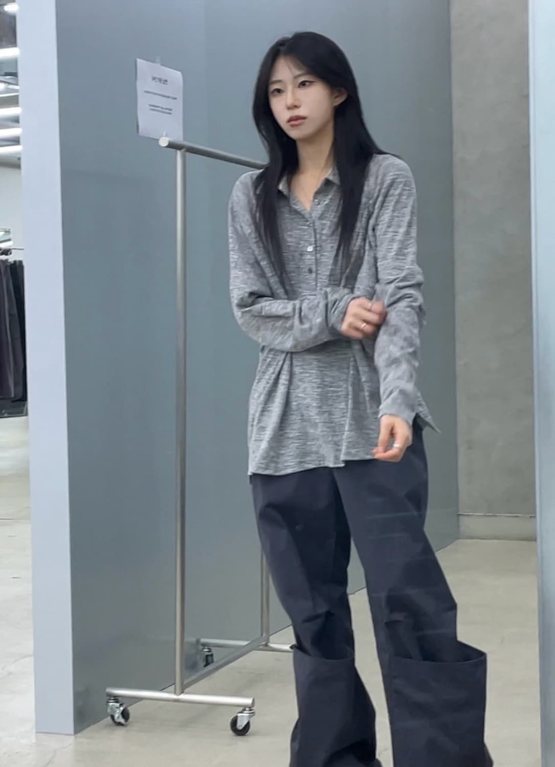 해칭룸 Polo Tee gray (4) 상품이미지1