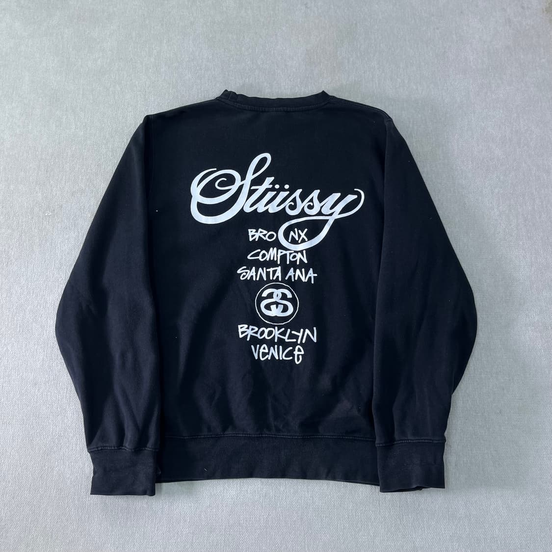 95 스투시 월드투어 크루넥 맨투맨  상품이미지2