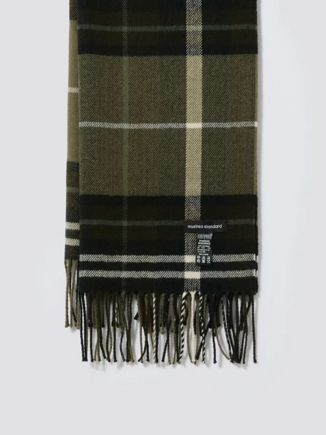 [새상품] 무탠다드 체크 머플러 상품이미지3