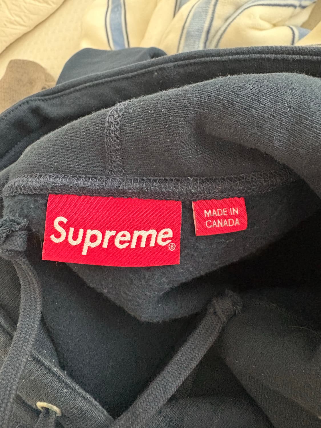 슈프림 스왈로브스키 박스로고 후디 상품이미지5