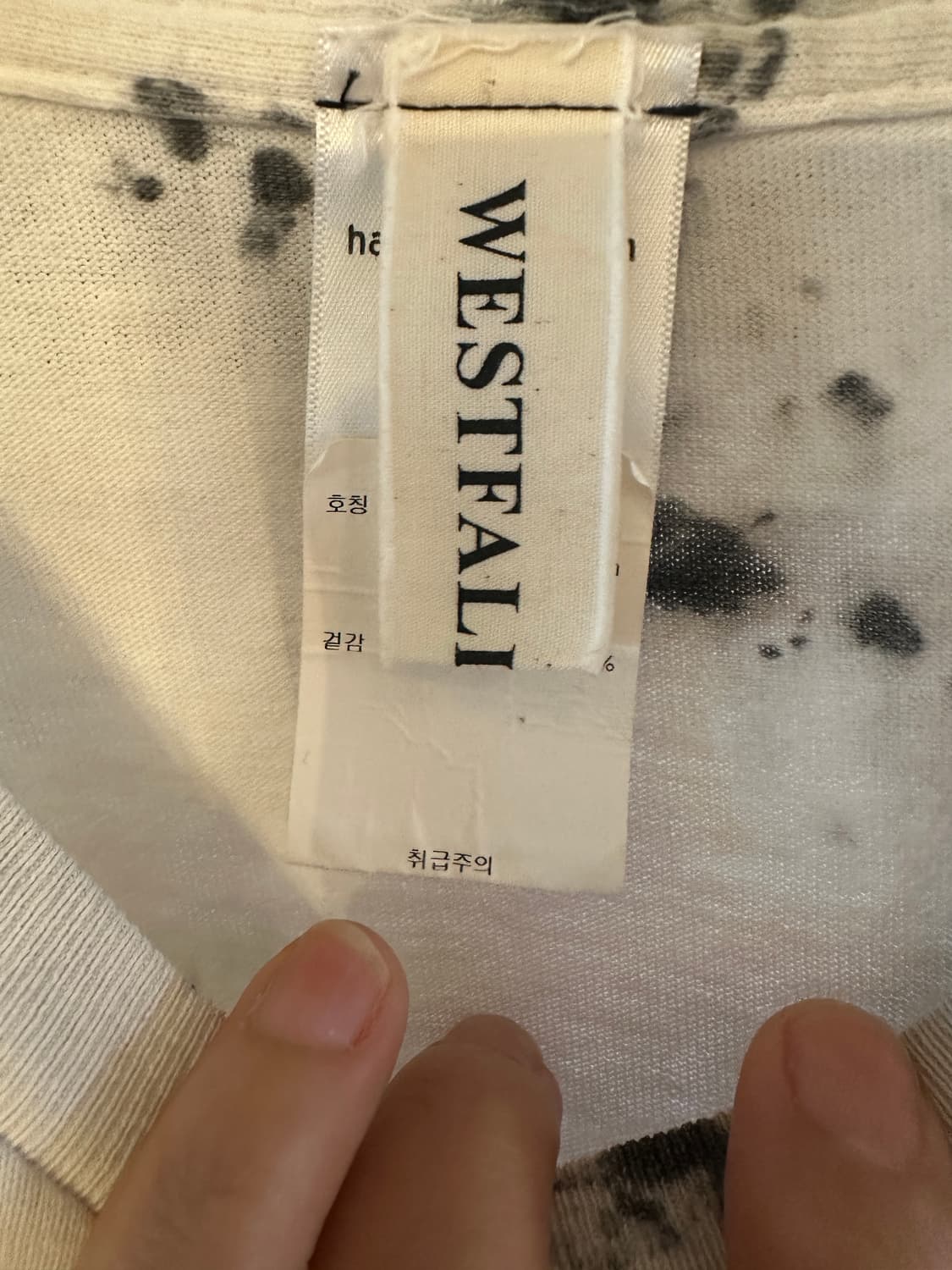 WESTFALL 반팔 티셔츠 (S) 상품이미지2