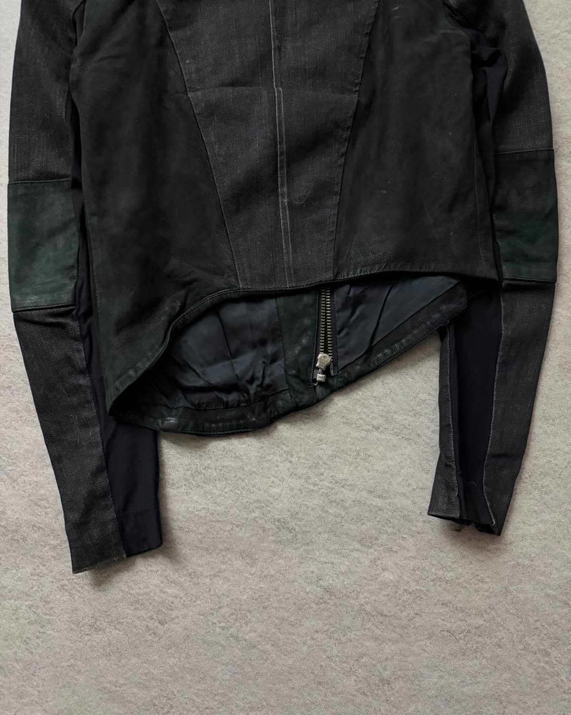 헬무트랭 비대칭 라이더 자켓 상품이미지6