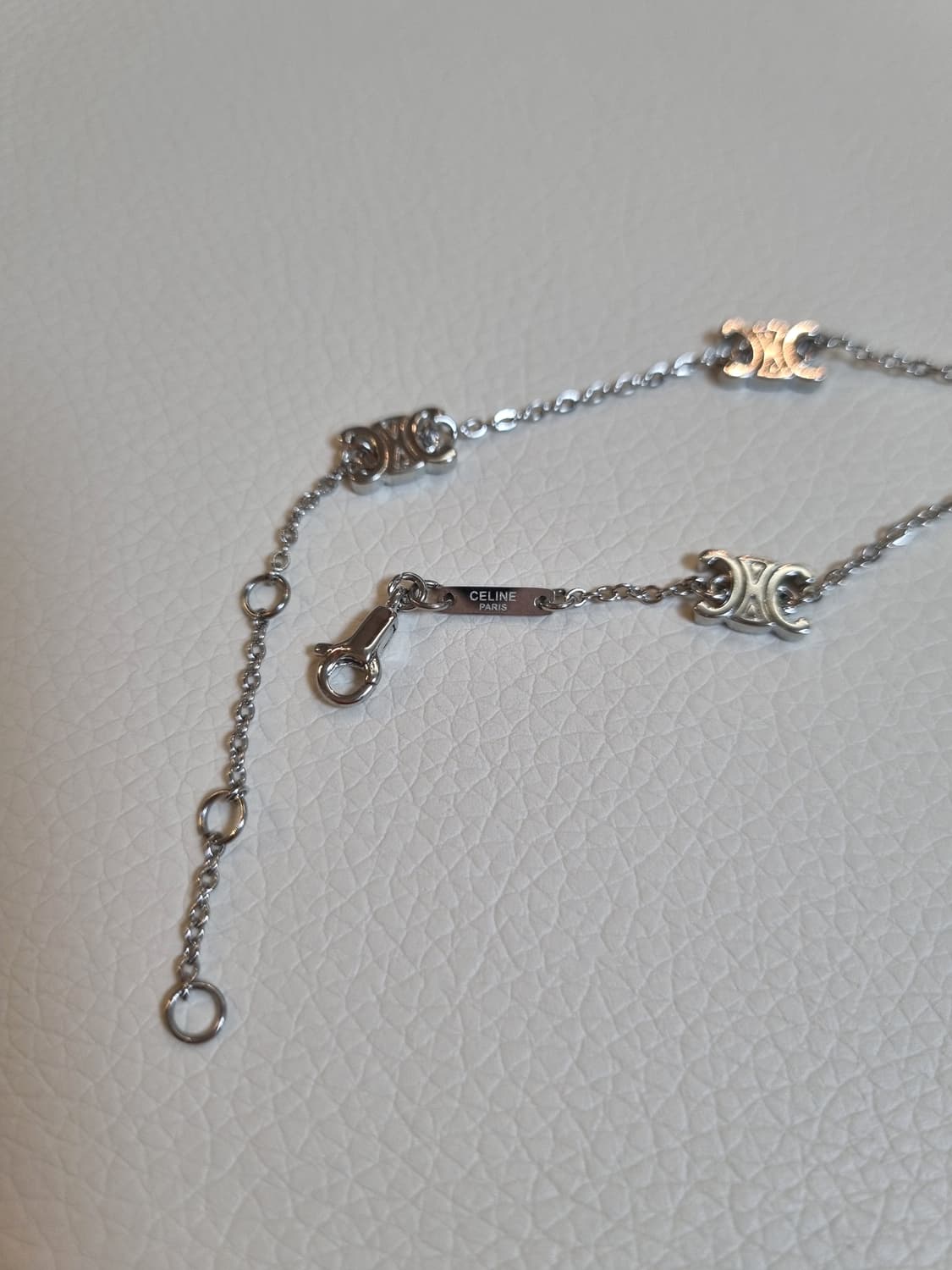 셀린느 트리오페 은장 팔찌 업사이클링 상품이미지6