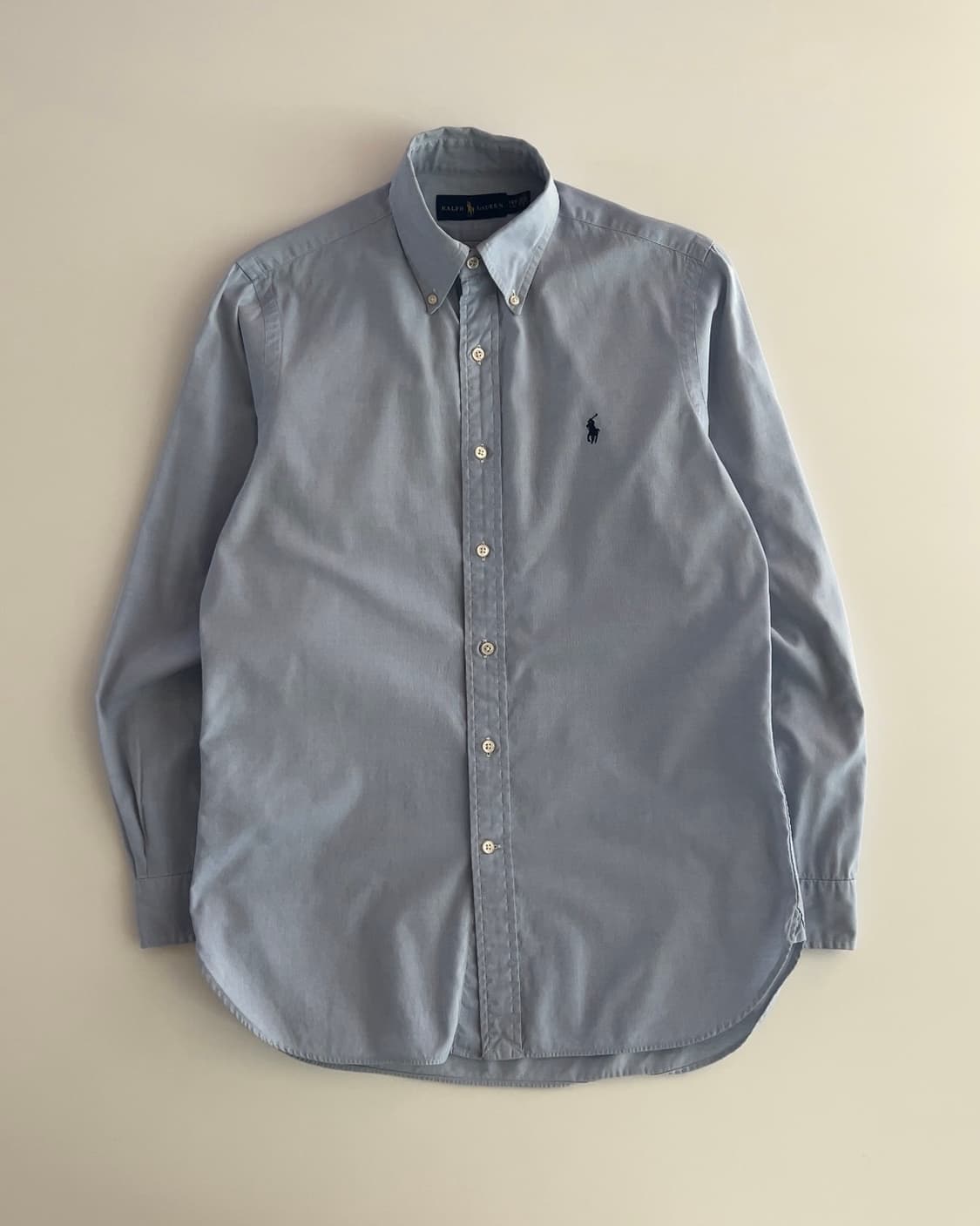 폴로 랄프로렌 소라색 솔리드 셔츠 14 1/2 상품이미지1