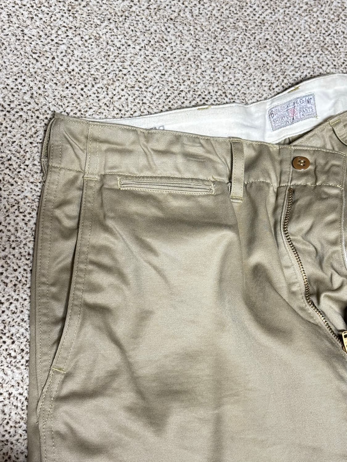 (31~32) 버즈릭슨 카키 치노 팬츠 상품이미지5