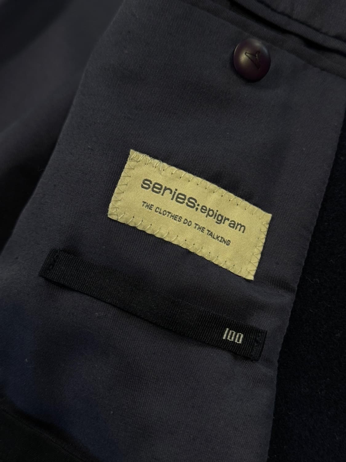 시리즈 에피그램 캐시미어 울 코트 100 상품이미지8