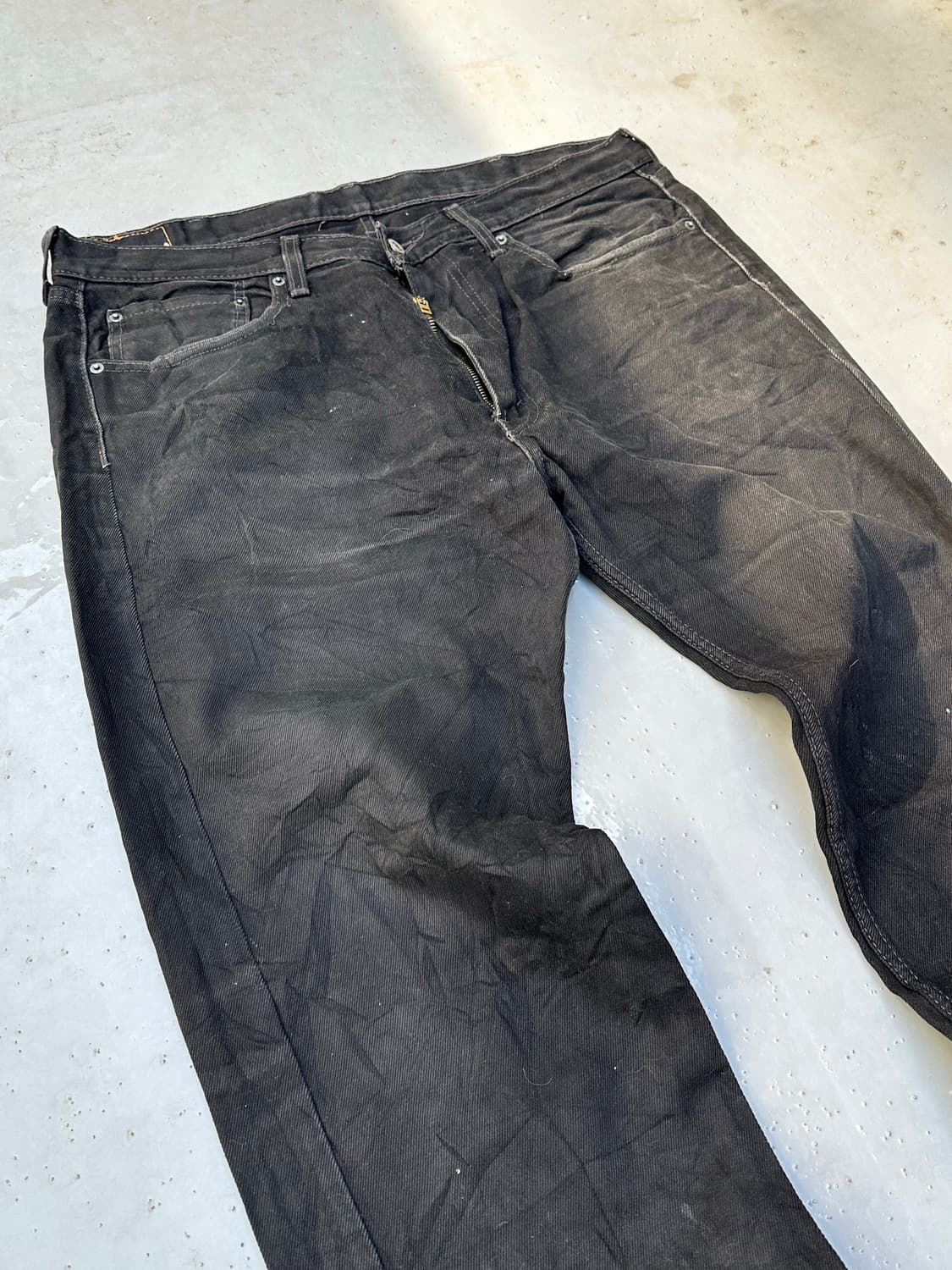 [리바이스] •Levi's 505 Black Denim 상품이미지3