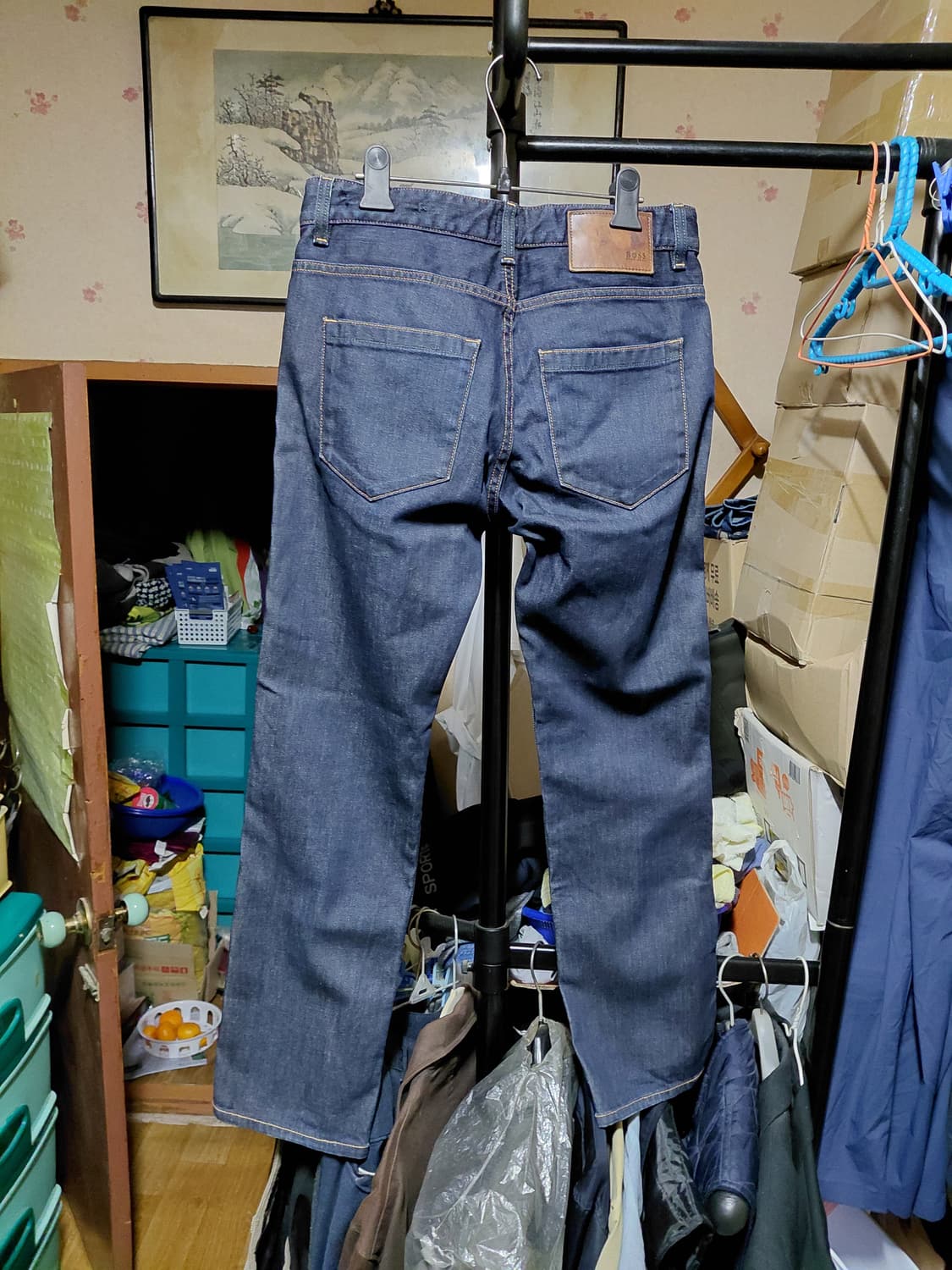 [휴고보스]슬림핏 델라웨어 스트레치 데님 청바지31 상품이미지2