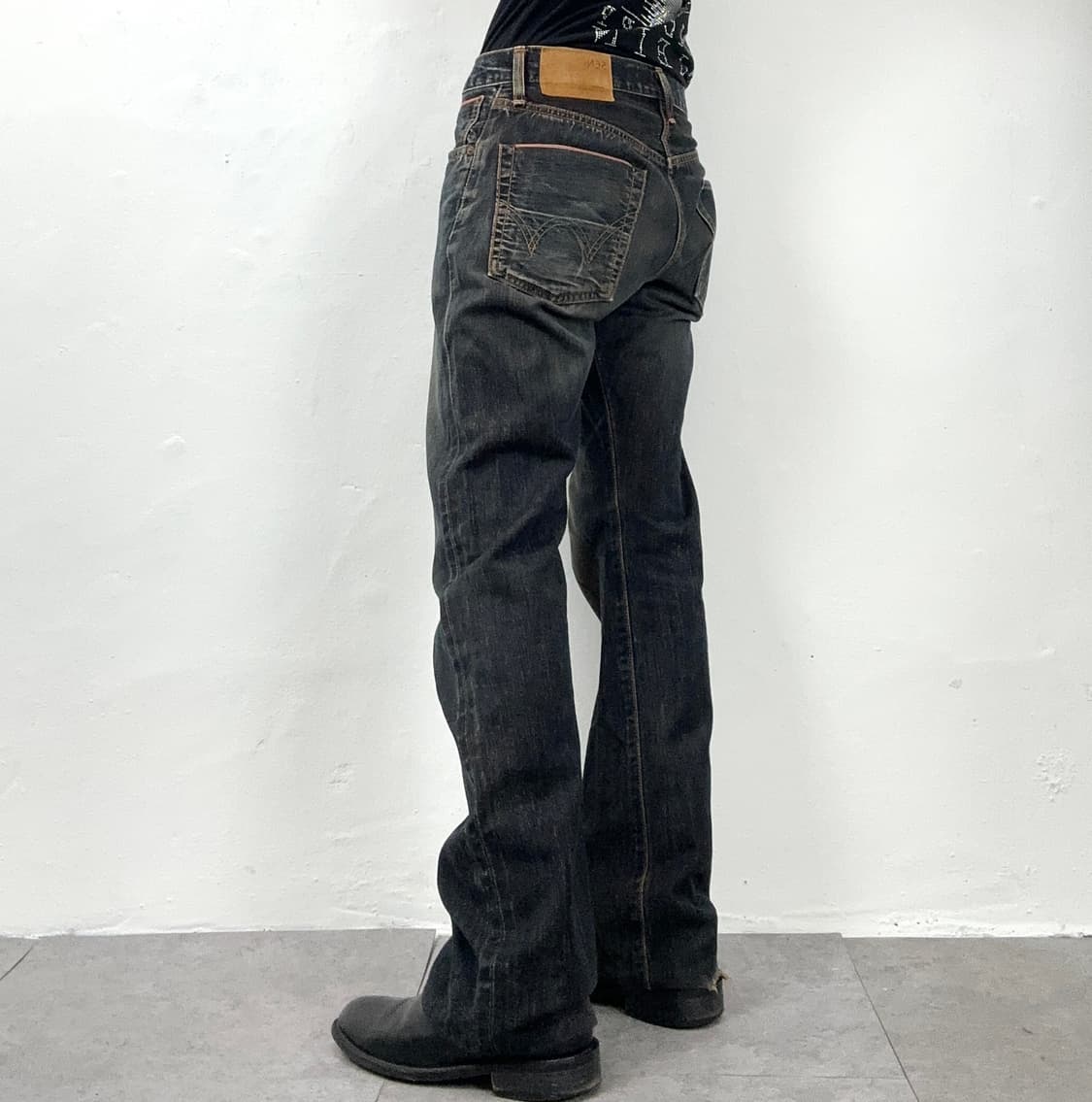 Edwin 505S1 Flare Denim Jeans 상품이미지3