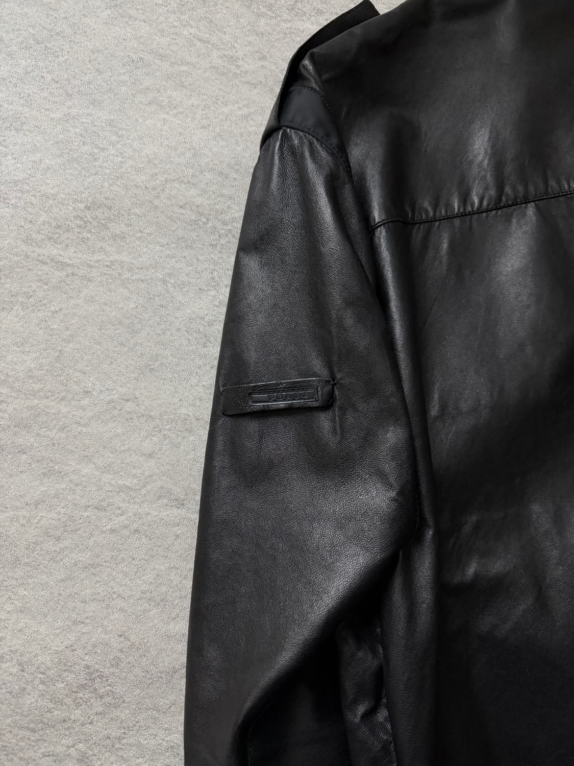 1990‘S 프라다 에폴렛 레더자켓 상품이미지7