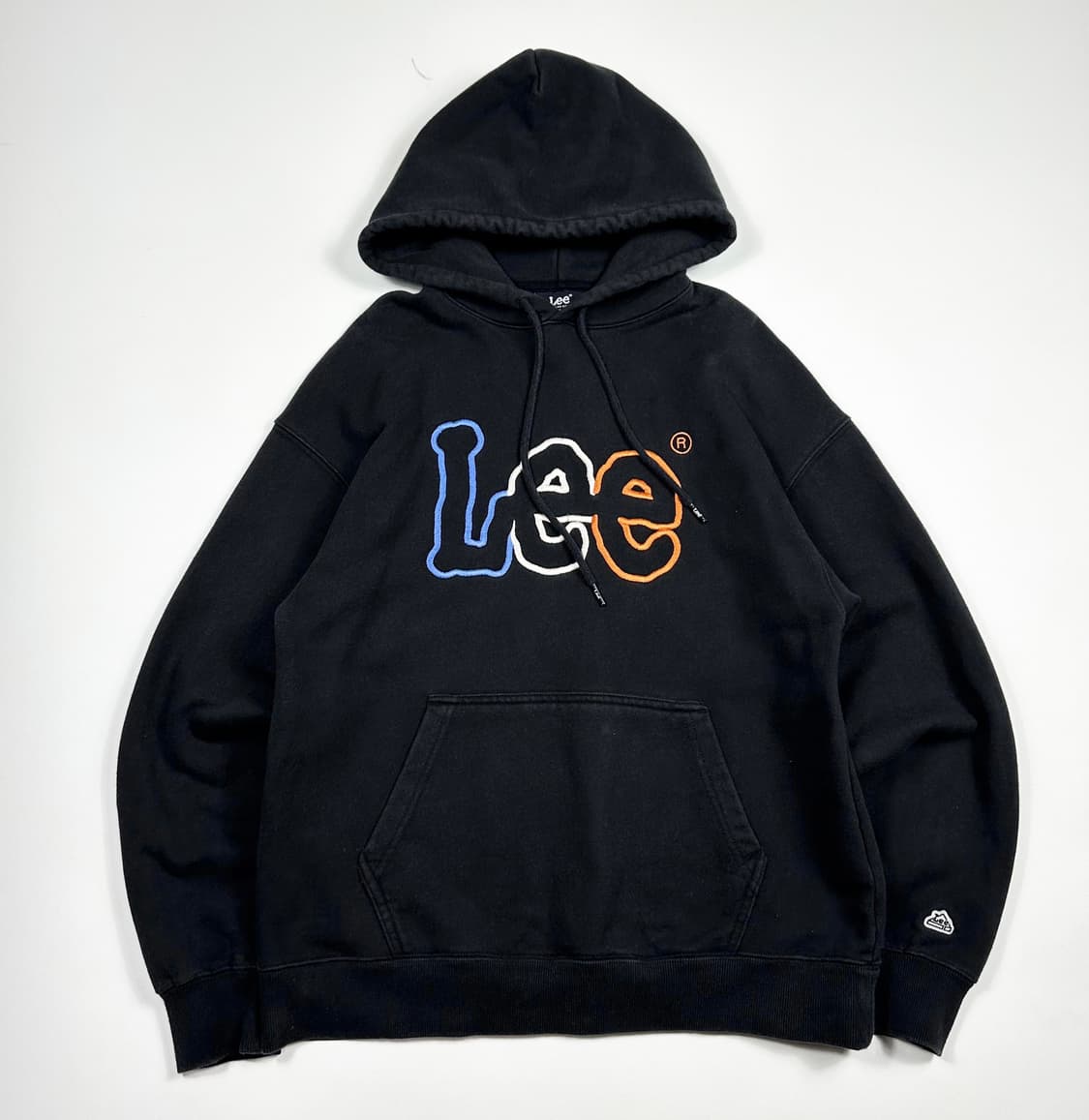 LEE 리 빅로고 후드티  실측L 상품이미지3