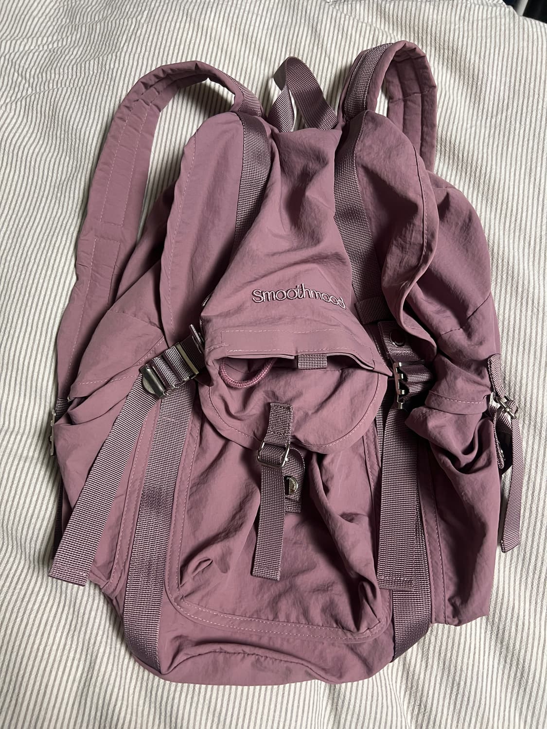 스무드무드 오프 듀티 백팩 핑크 상품이미지2