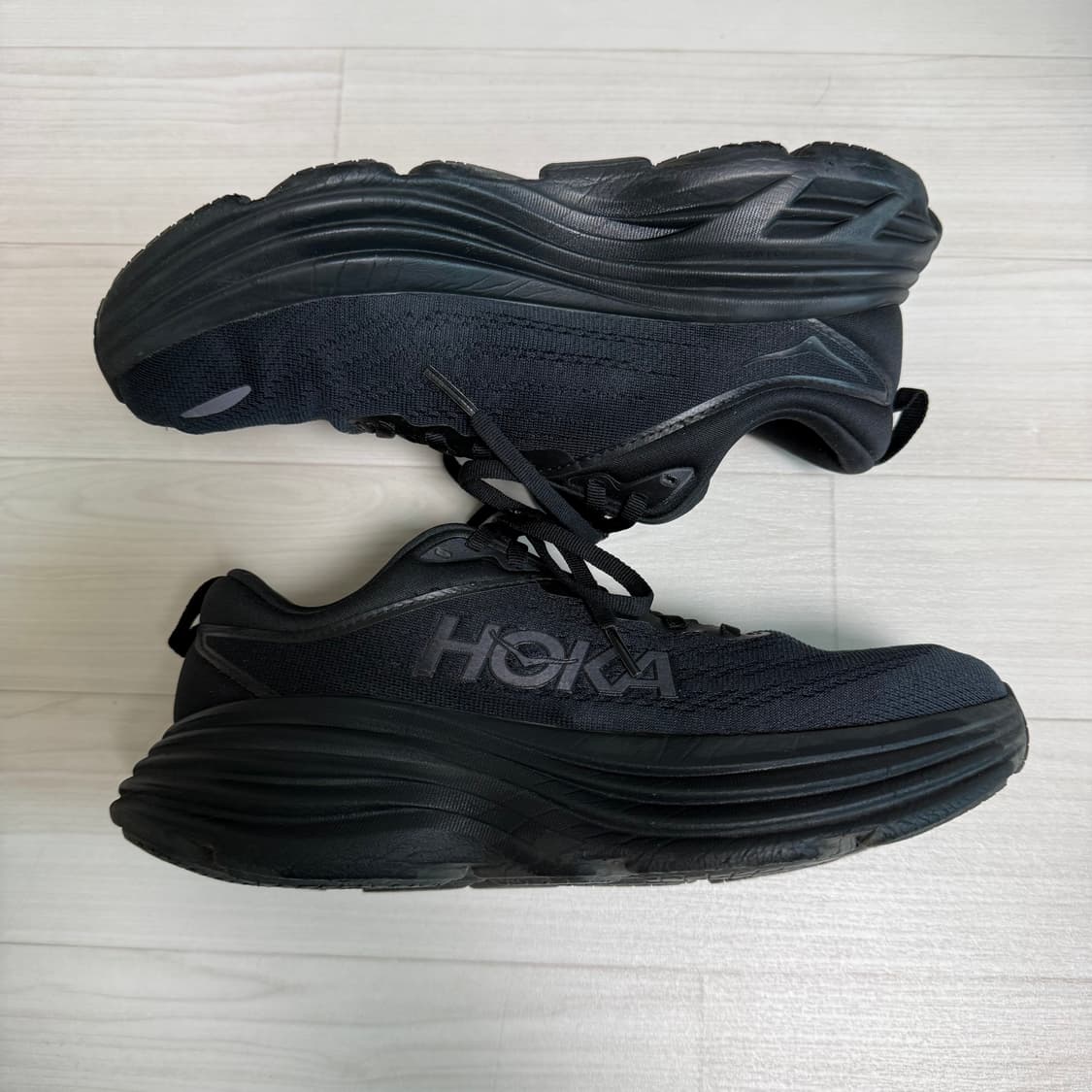 [여성 250] 호카 본디 8 와이드 - 블랙 / 1127954-BBLC 상품이미지3