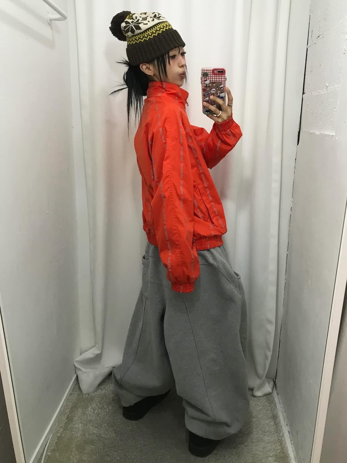 Supreme Reflective Text Track JK - 18Fw 상품이미지2