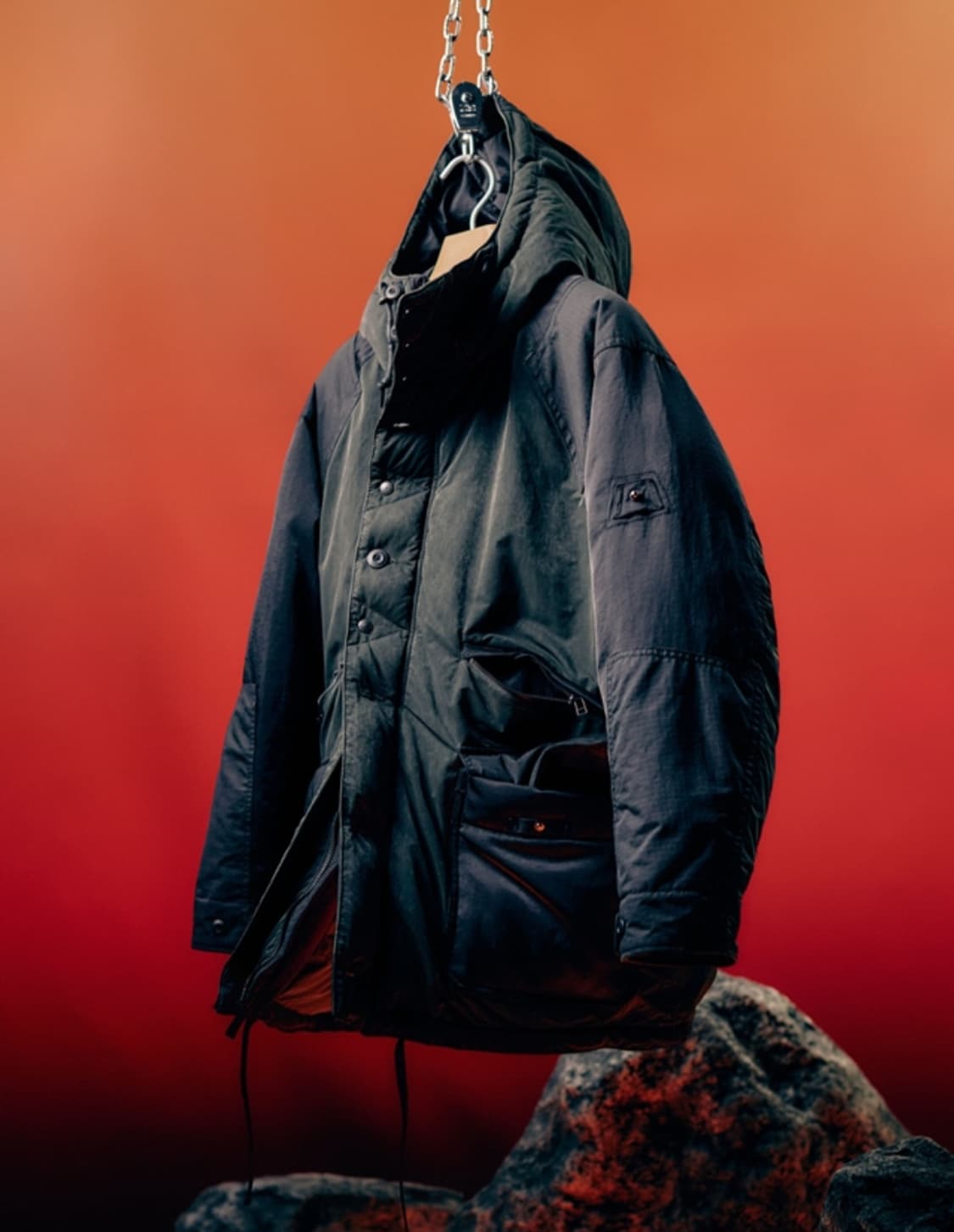 [구매 L] 시리즈 이스트로그 밀리터리 미들 파카 L 삽니다 series 상품이미지1