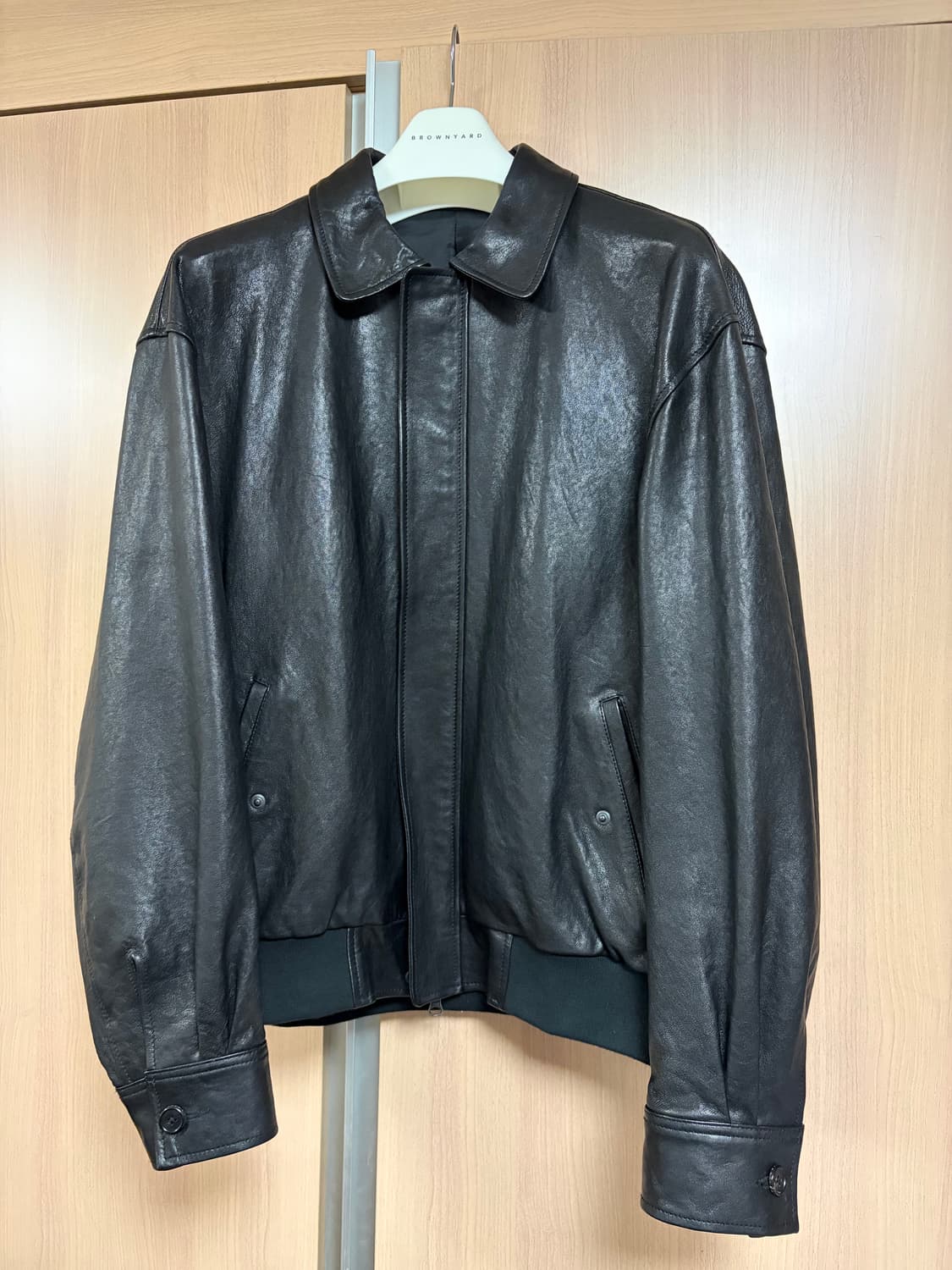 [5] 브라운야드 레더 블루종 상품이미지3