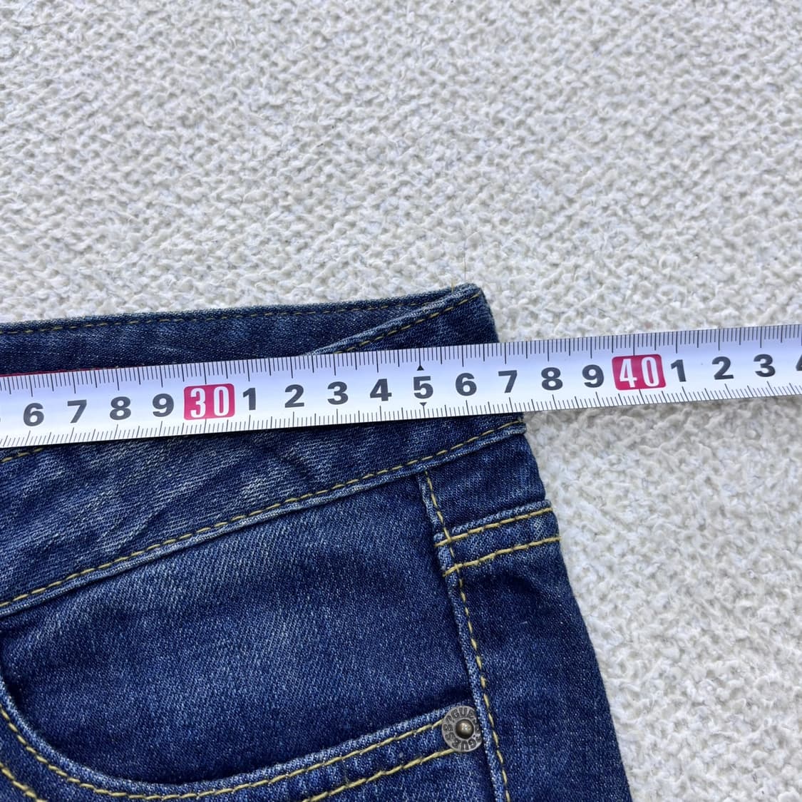 64(26) 게스 스트레치 데님 팬츠 0423E 상품이미지6