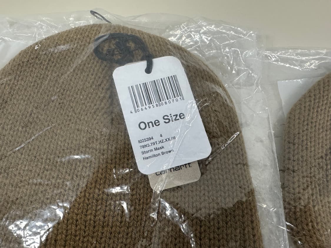 칼하트 스톰 마스크 브라운 비니 바라클라바 상품이미지3