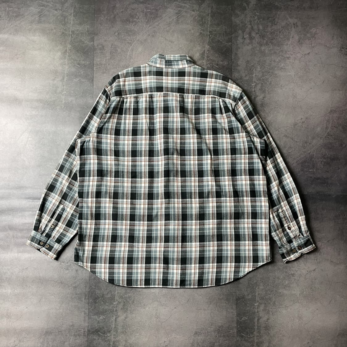 CARHARTT 칼하트 빈티지 체크 코튼 워크셔츠 상품이미지6