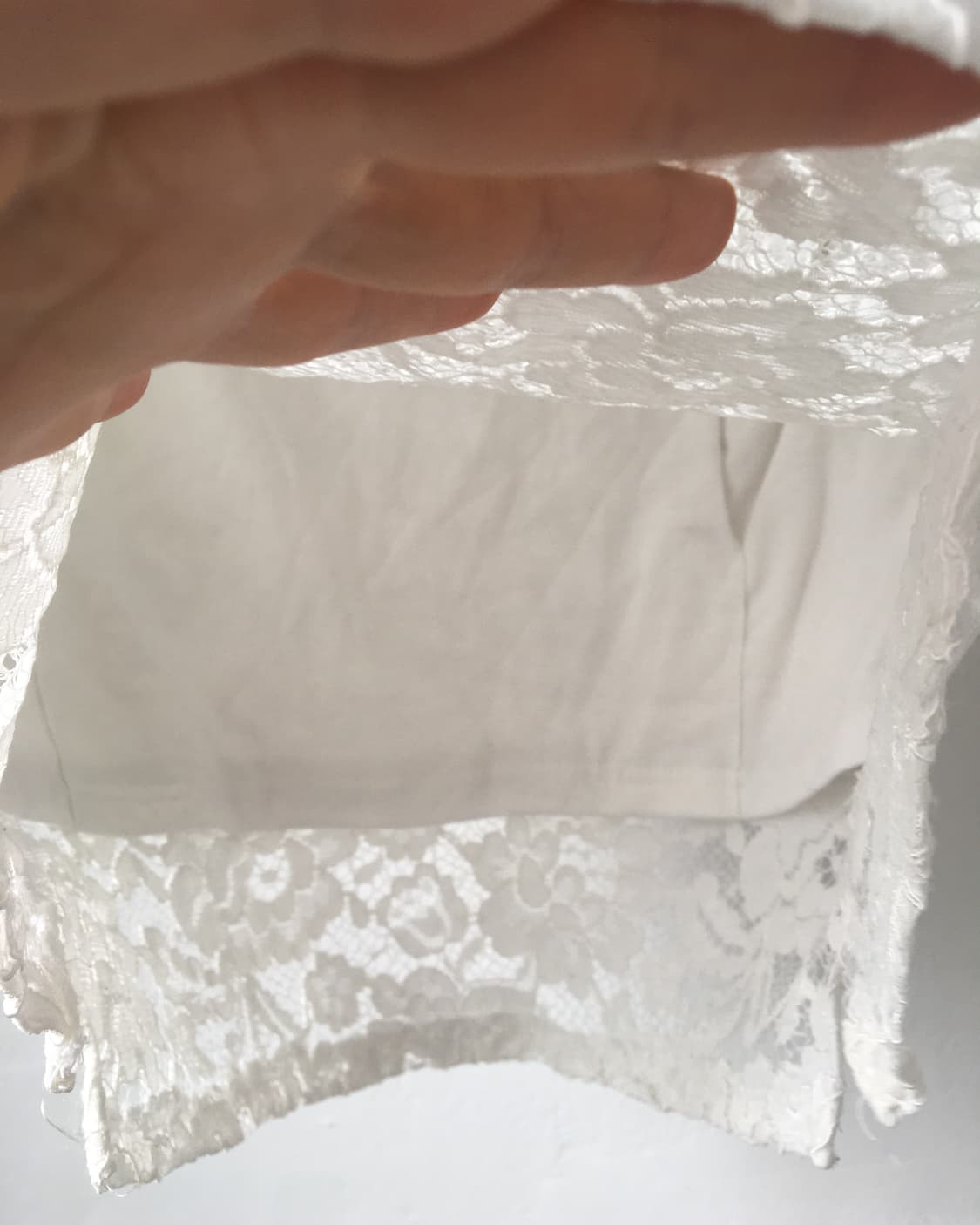 Flower pattern lace top 상품이미지4