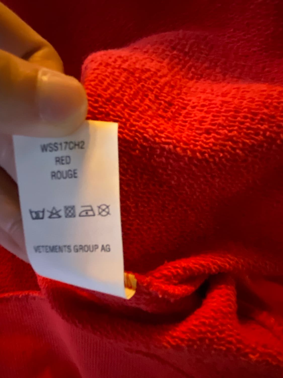 베트멍 챔피온 비대칭 절개 오버핏 맨투맨 사이즈 s 상품이미지7