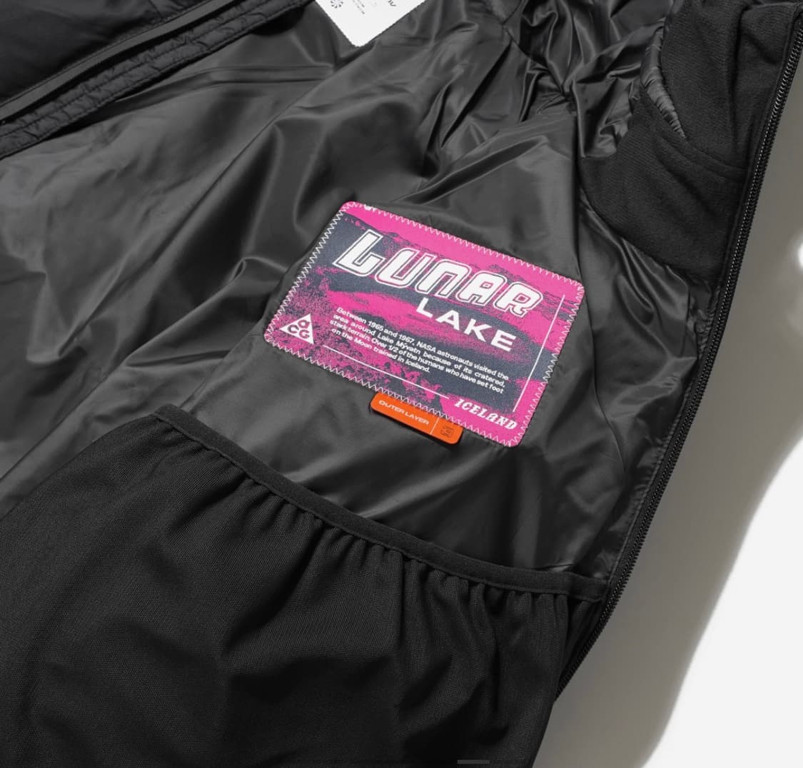 [M,L] 나이키 ACG 써마핏 루나레이크 패딩 블랙 새상품 상품이미지5