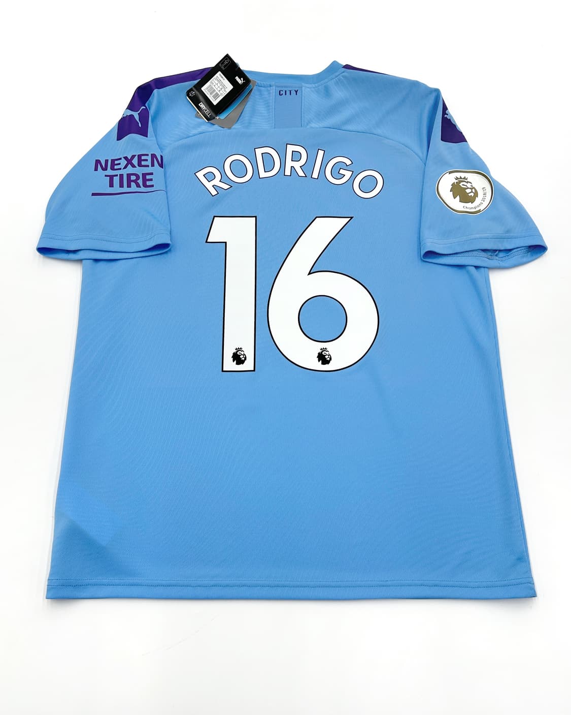 *새상품* 퓨마 19-20 맨체스터 시티 홈 125주년 리그킷 로드리 상품이미지2