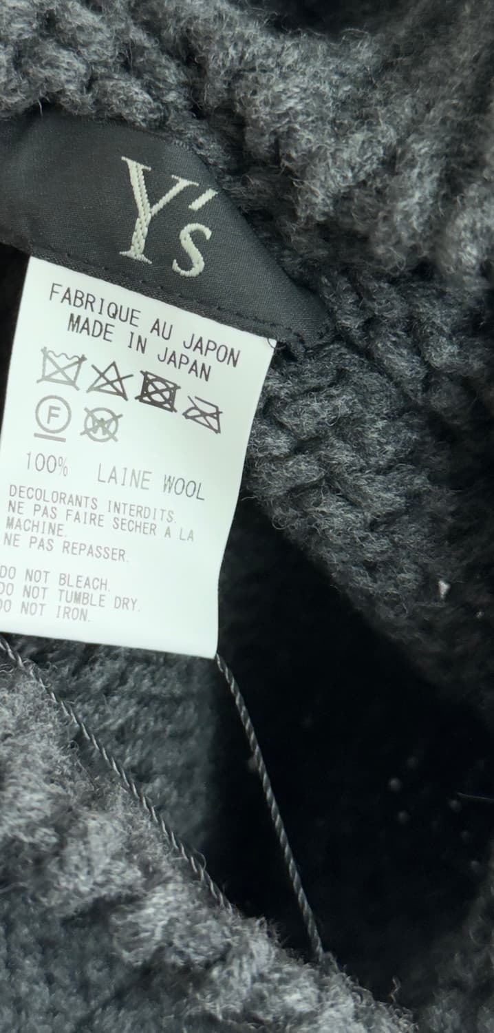 요지야마모토 Y’s 울 니트 스커트 & 탱크탑 상품이미지5
