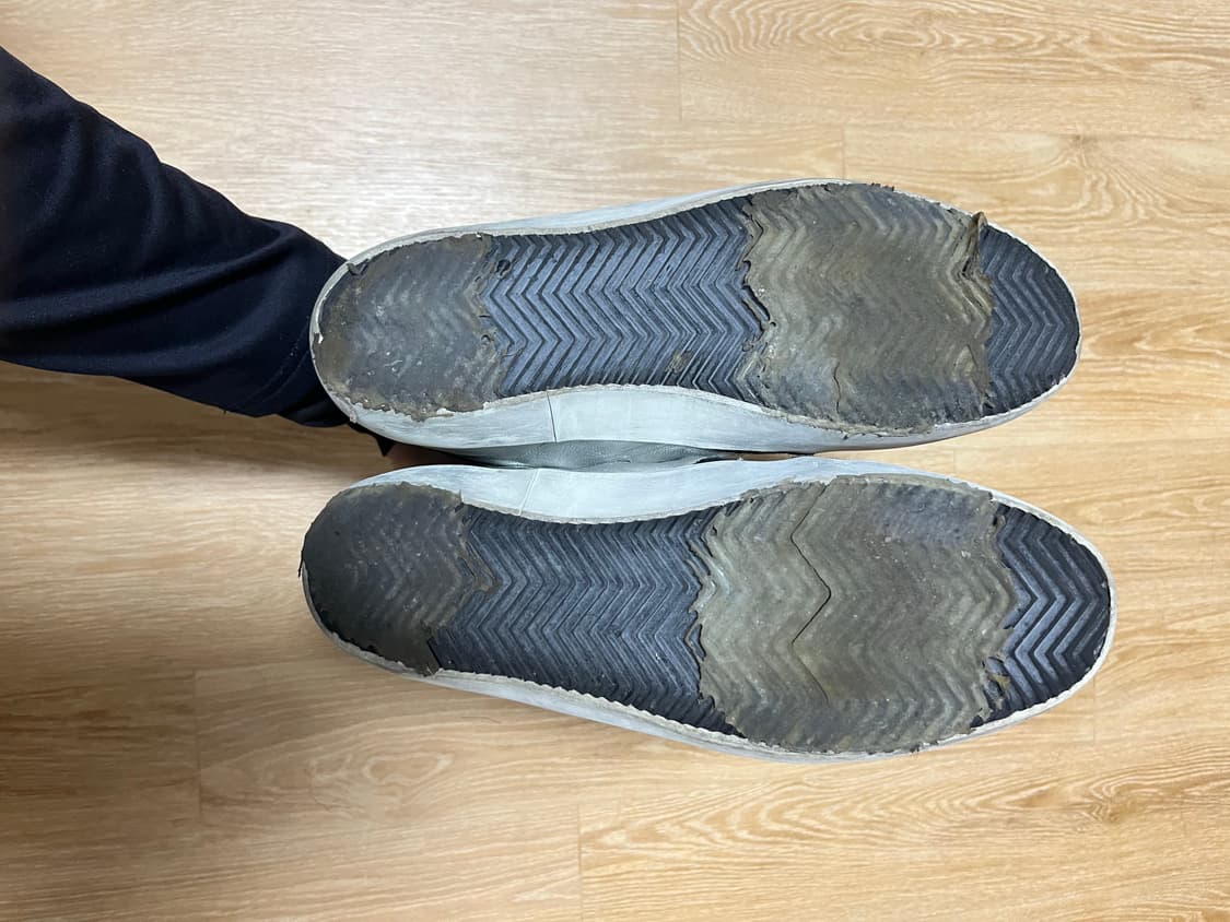 골든구스 슈퍼스타 실버 블랙탭 스니커즈 상품이미지4