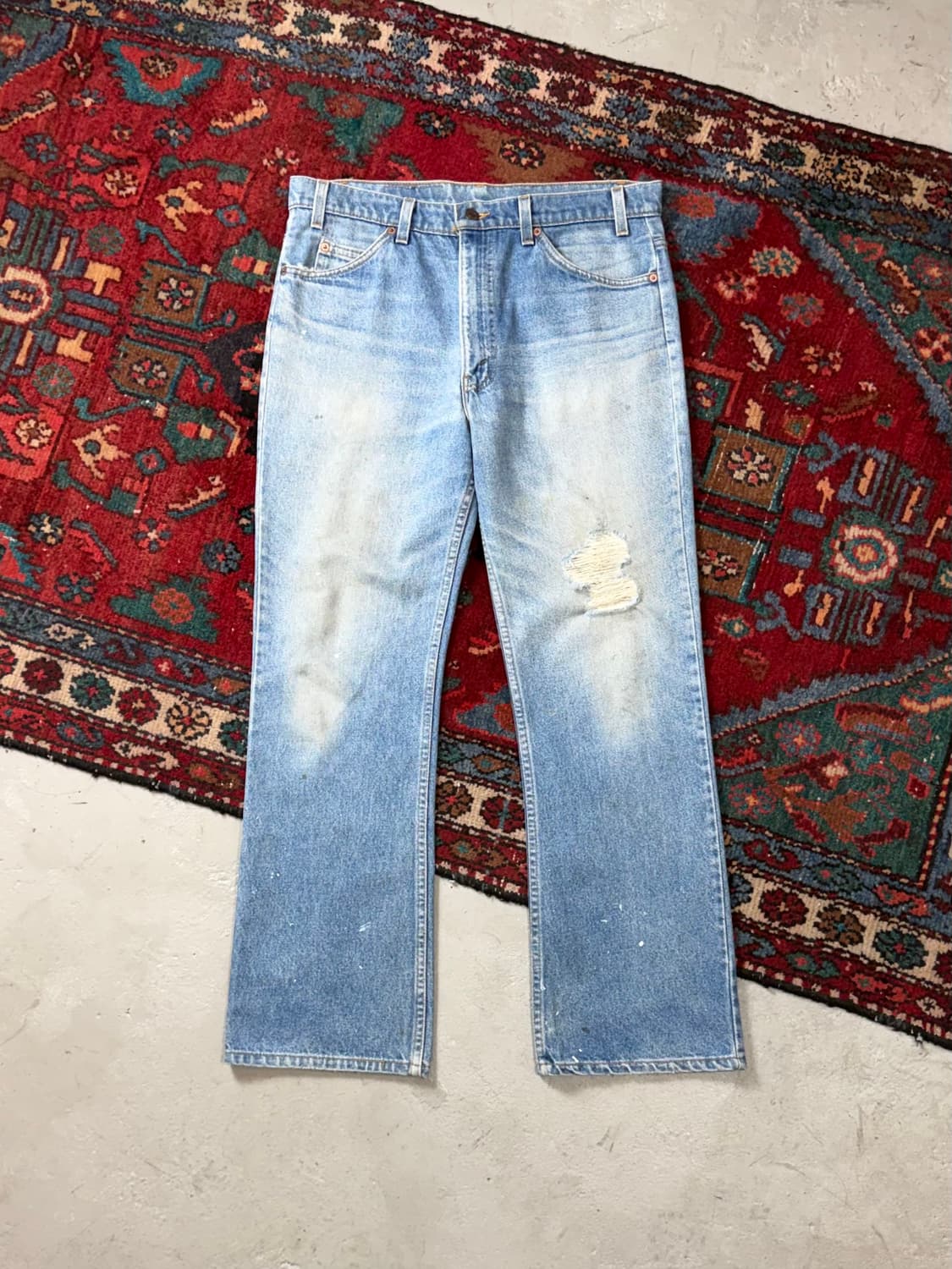 90’s USA 빈티지 리바이스 517 오렌지탭 부츠컷 리바이스 청바지 상품이미지2