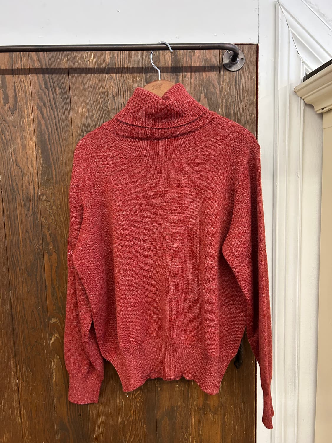 끌로에 정품 버건디핑크 로고니트 상품이미지2