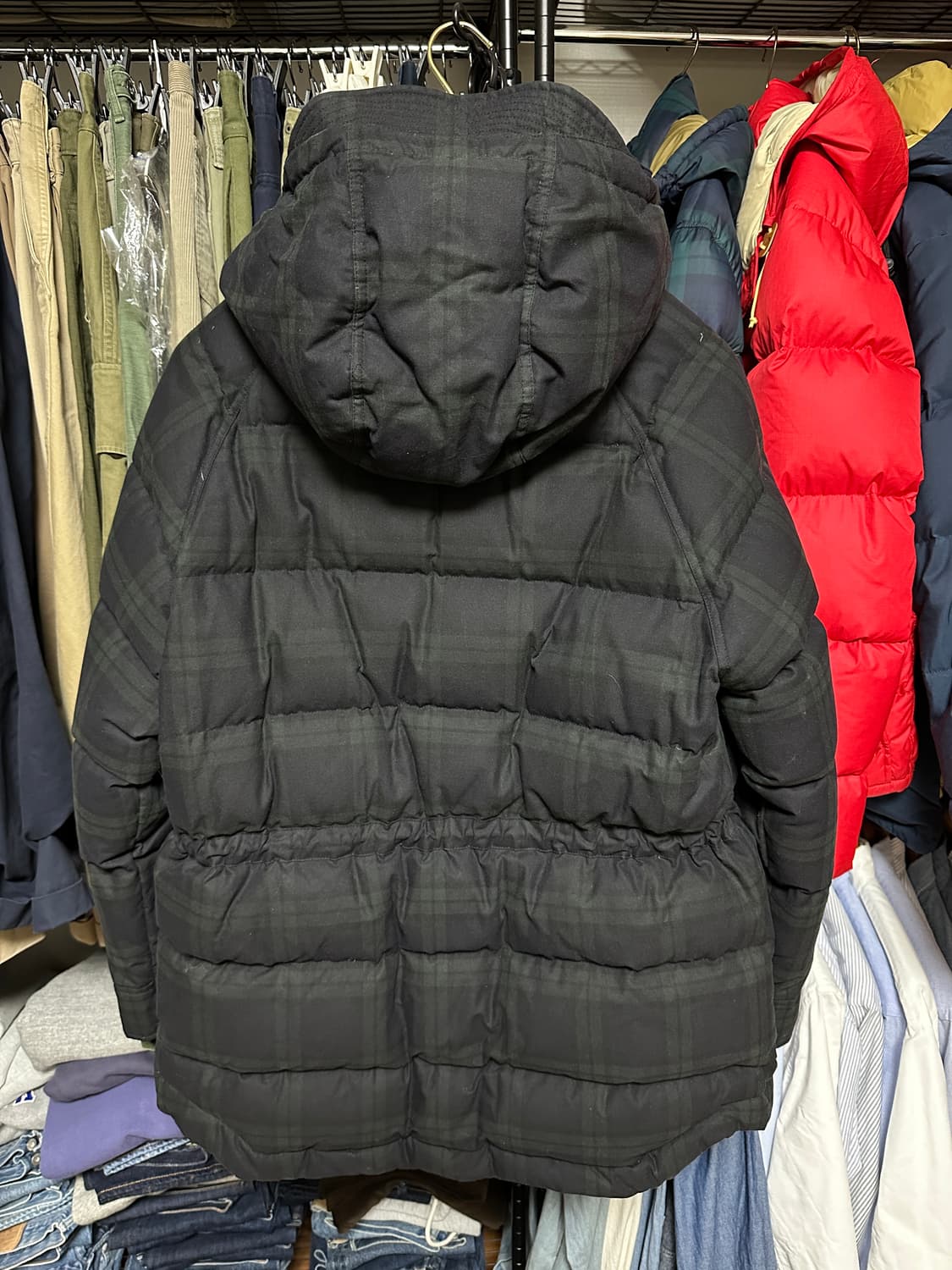 (새상품)이스트로그 유틸리티 쉴드 파카 블랙와치 M 상품이미지2