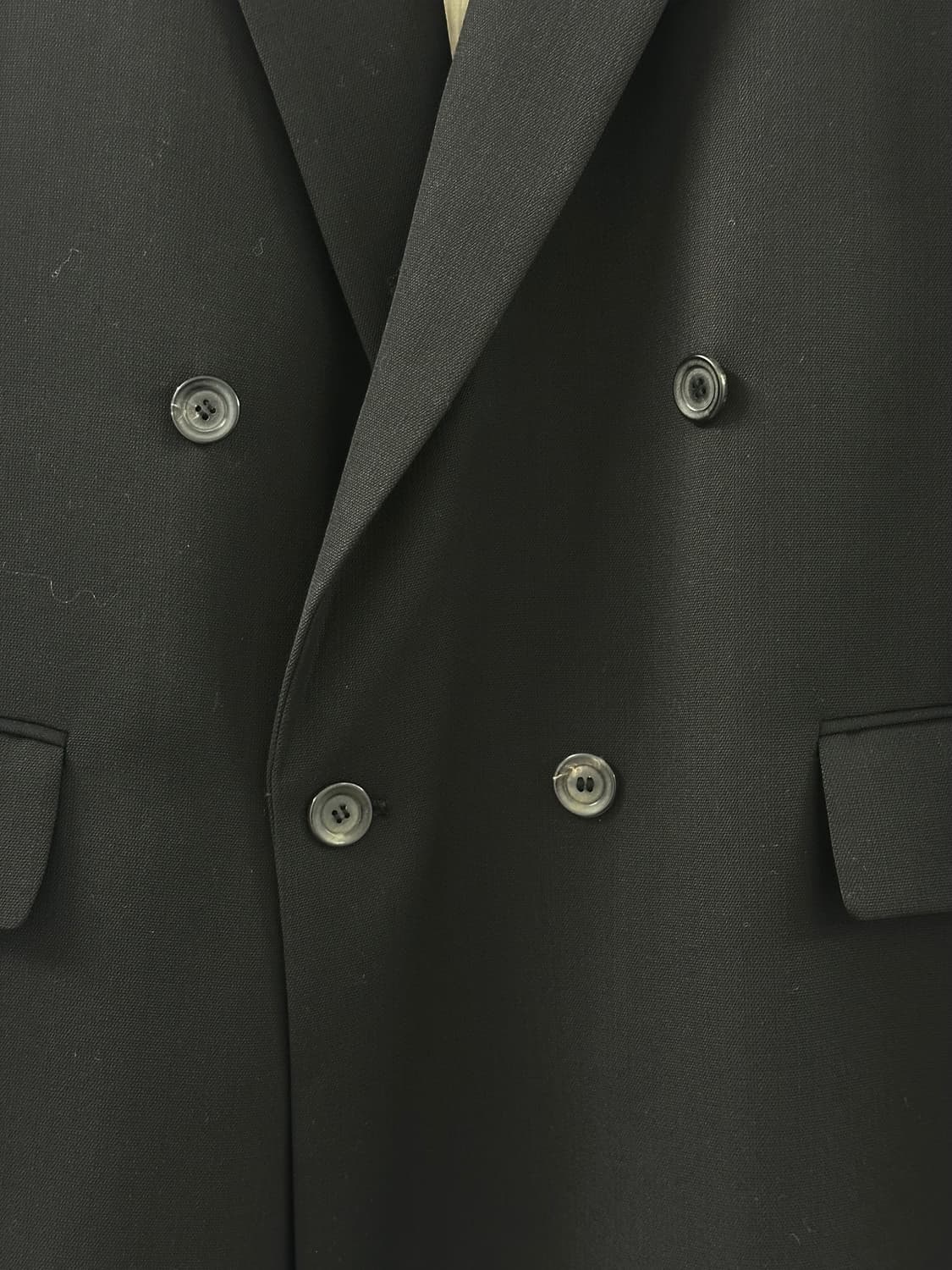 ZARA X Nanushka 더블 버튼 자켓 (블랙 48, 새상품) 상품이미지5