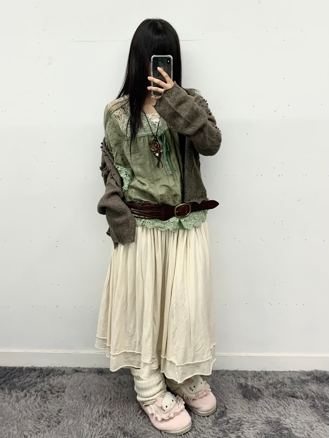 모리 레이스 블라우스 상품이미지2