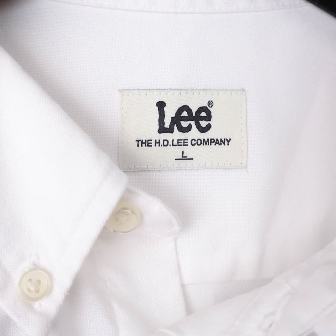 100/LEE 리 옥스포드 오버핏 반팔 셔츠 상품이미지7