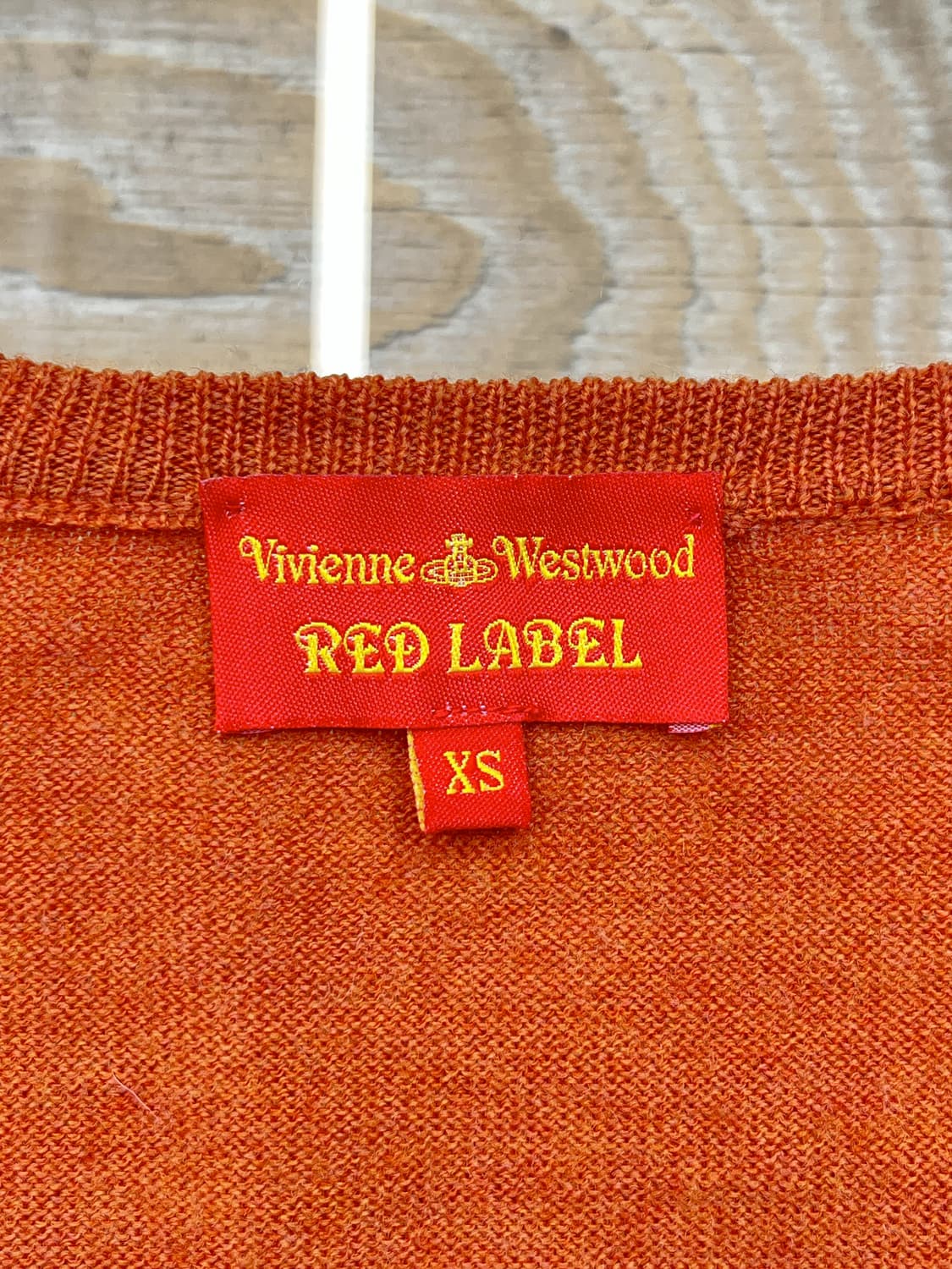 비비안웨스트우드 08f/w orb 로고 울 스웨터 상품이미지5