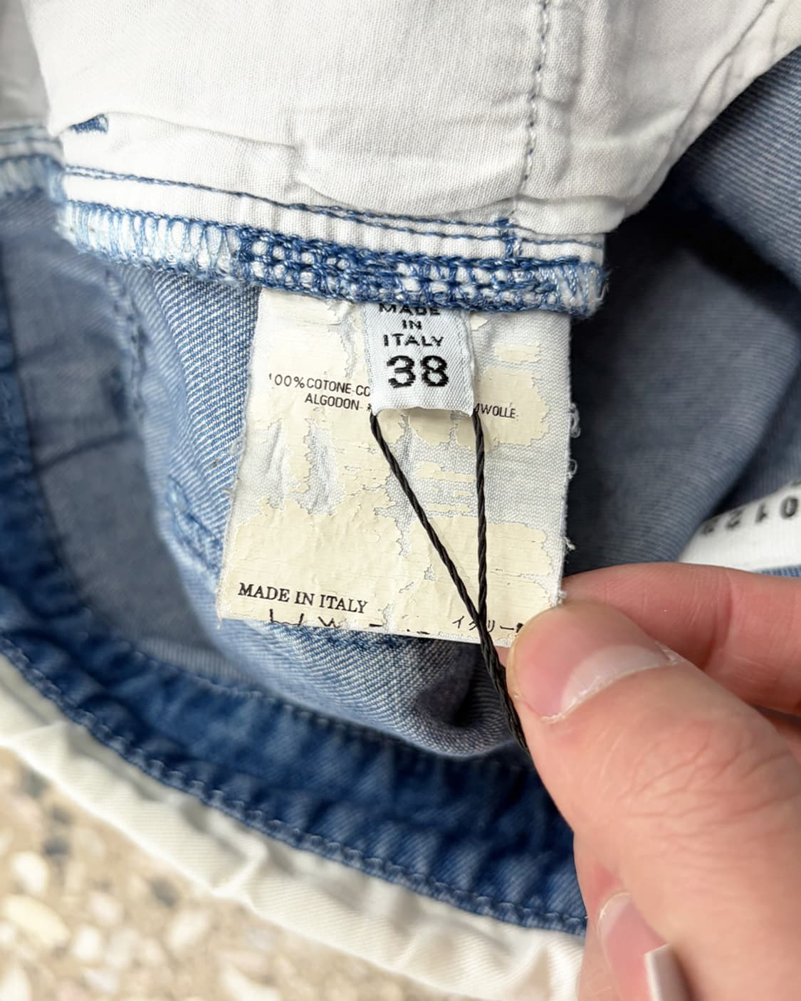 마틴 마르지엘라 2007S/S 스트링 데님 팬츠 상품이미지7