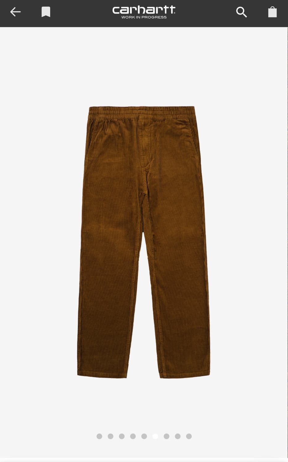 칼하트 코듀로이 팬츠(브라운) L 상품이미지1