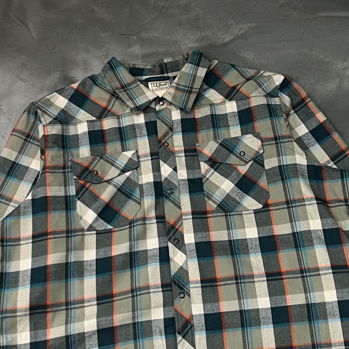  엘엘빈 워크 체크 셔츠 y15110 상품이미지3