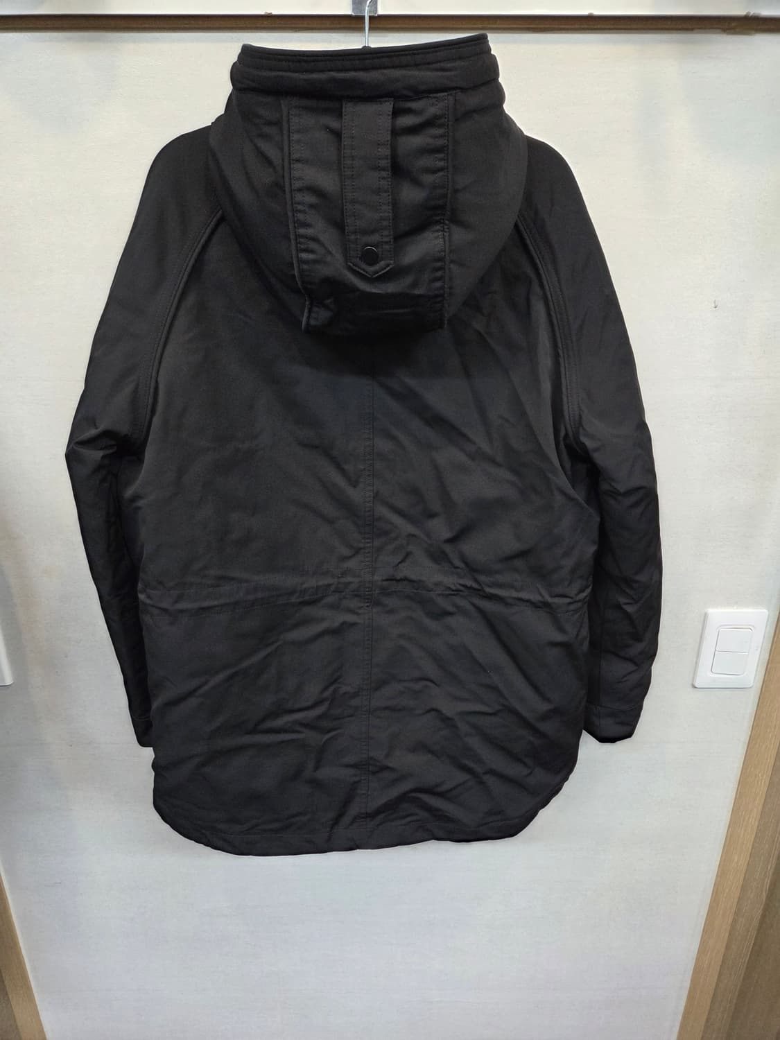 지오송지오 지퍼스냅 구스다운 후드패딩 95 오버핏  상품이미지2