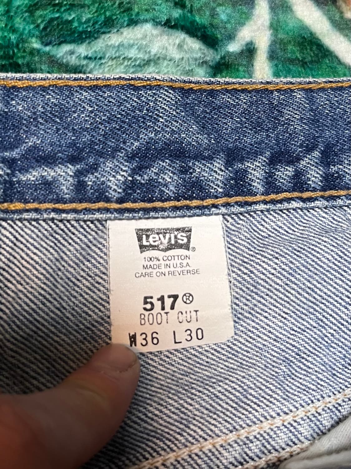 00s USA LEVIS 517 pants (36) 상품이미지5