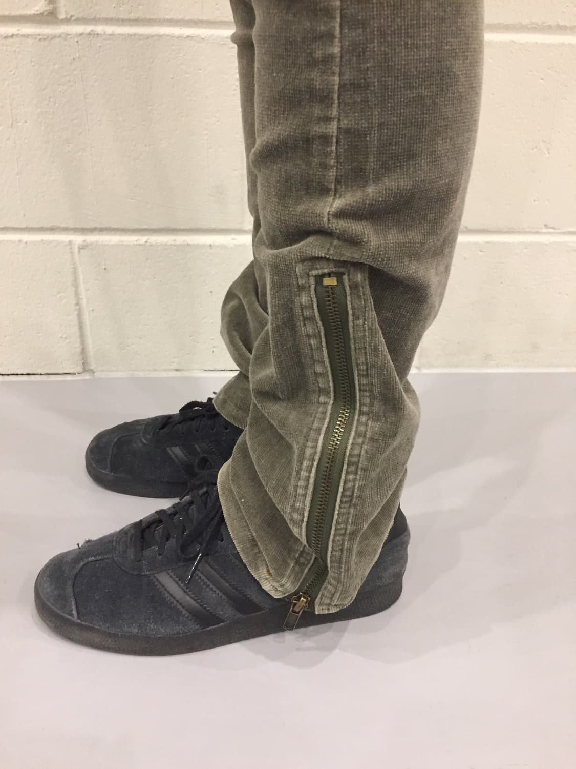 unknown y2k 부츠컷 지퍼 데님 상품이미지7