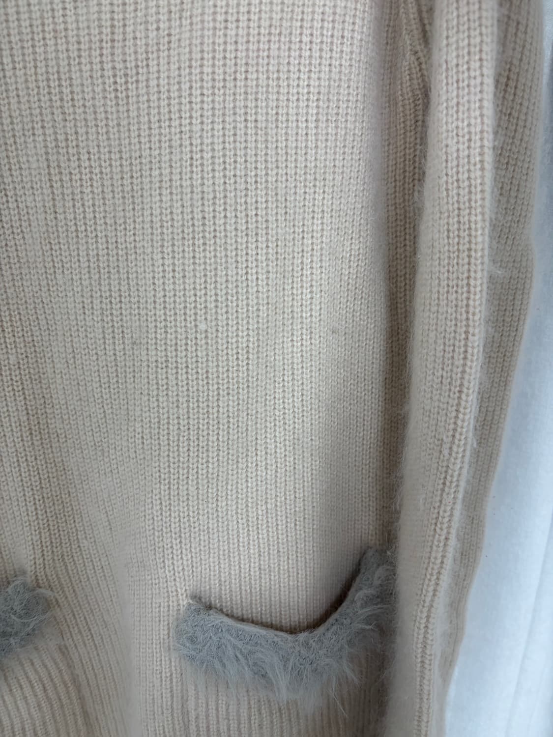 빈티지 앙고라 퍼 니트 원피스 너드 하구미 모리 무채색 일본 갸루 상품이미지5