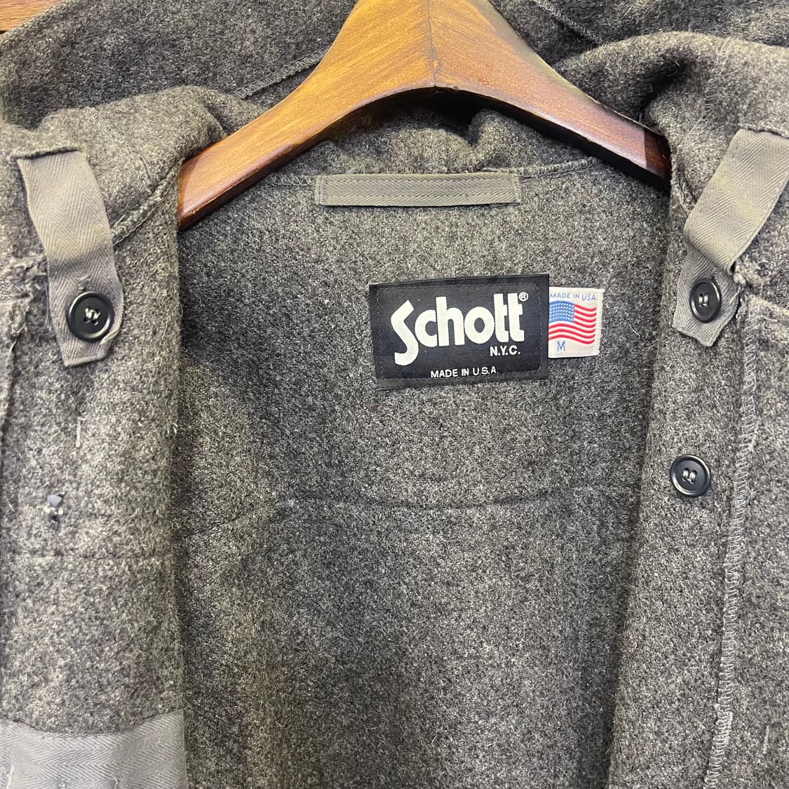 Vintage Schott duffle coat 상품이미지5