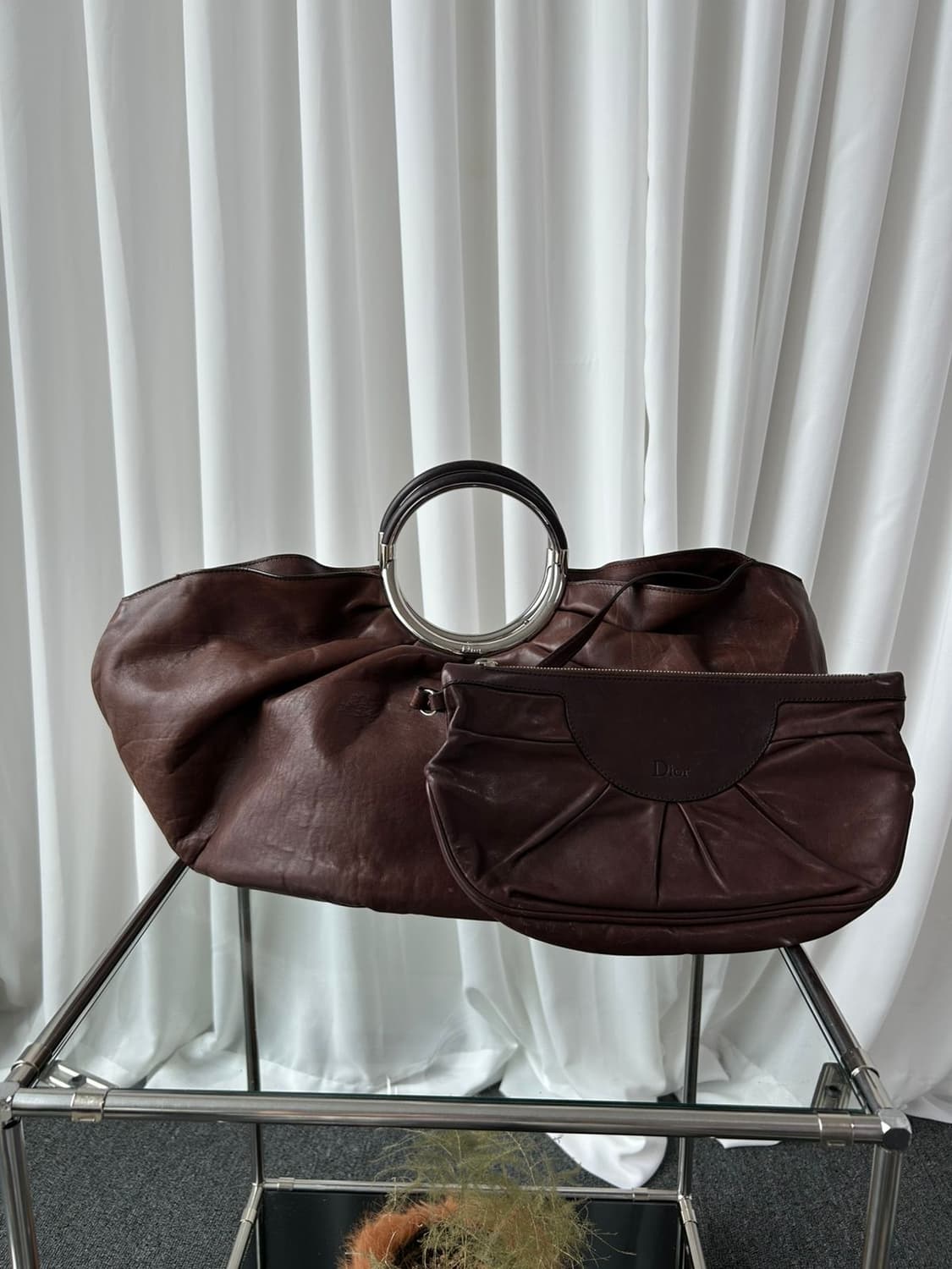 디올 베이브 메탈 링 숄더백 상품이미지2