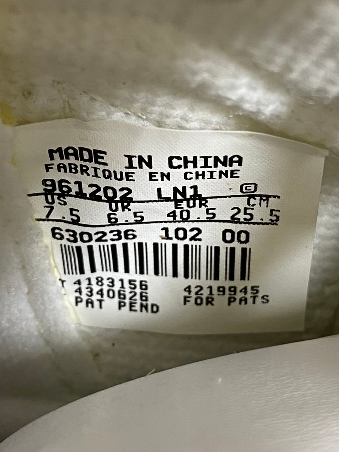 1996년 NIKE AIR FORCE 1 MID CL SC OG 상품이미지10